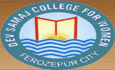 Dev Samaj College For Women